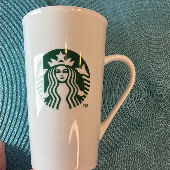 Starbucks White Ceramic Mug 16 fl oz EUC Cozy Fall Mug - Picture 4 of 17